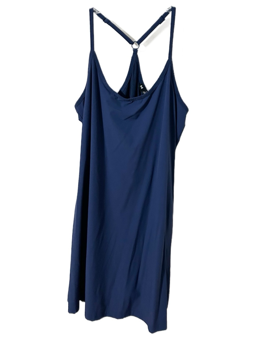 Crane Navy Athletic Dress Built-In Shorts Sleeveless Tennis Golf Dress Size M